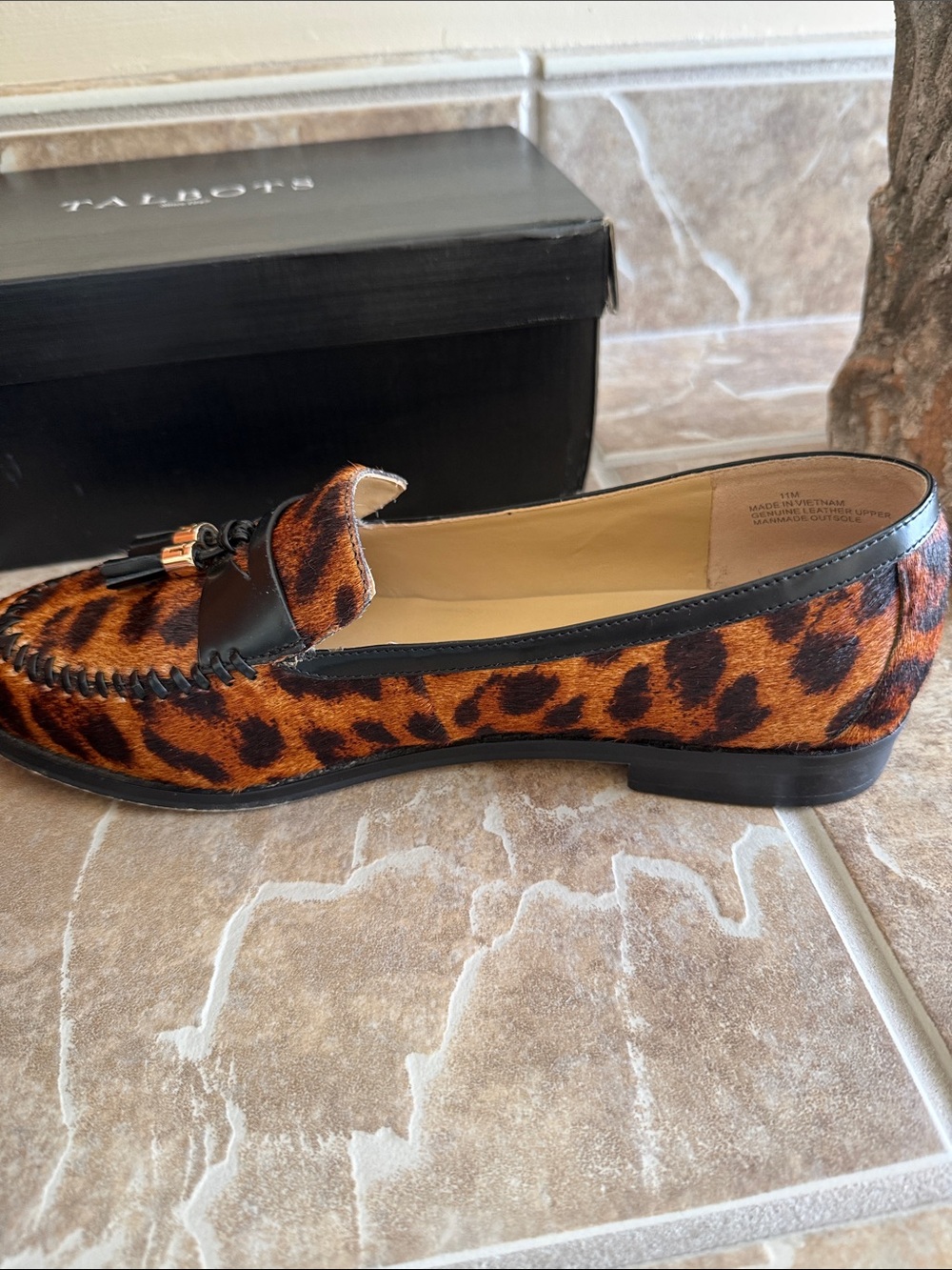 Leopard print loafers - Picture 7 of 11